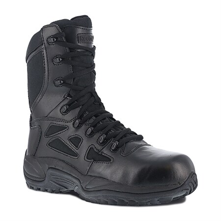 Warson Brands Reebok RB874 Rapid Response RB 8" Stealth Boot with Side Zipper 6M RB874-M-06.0